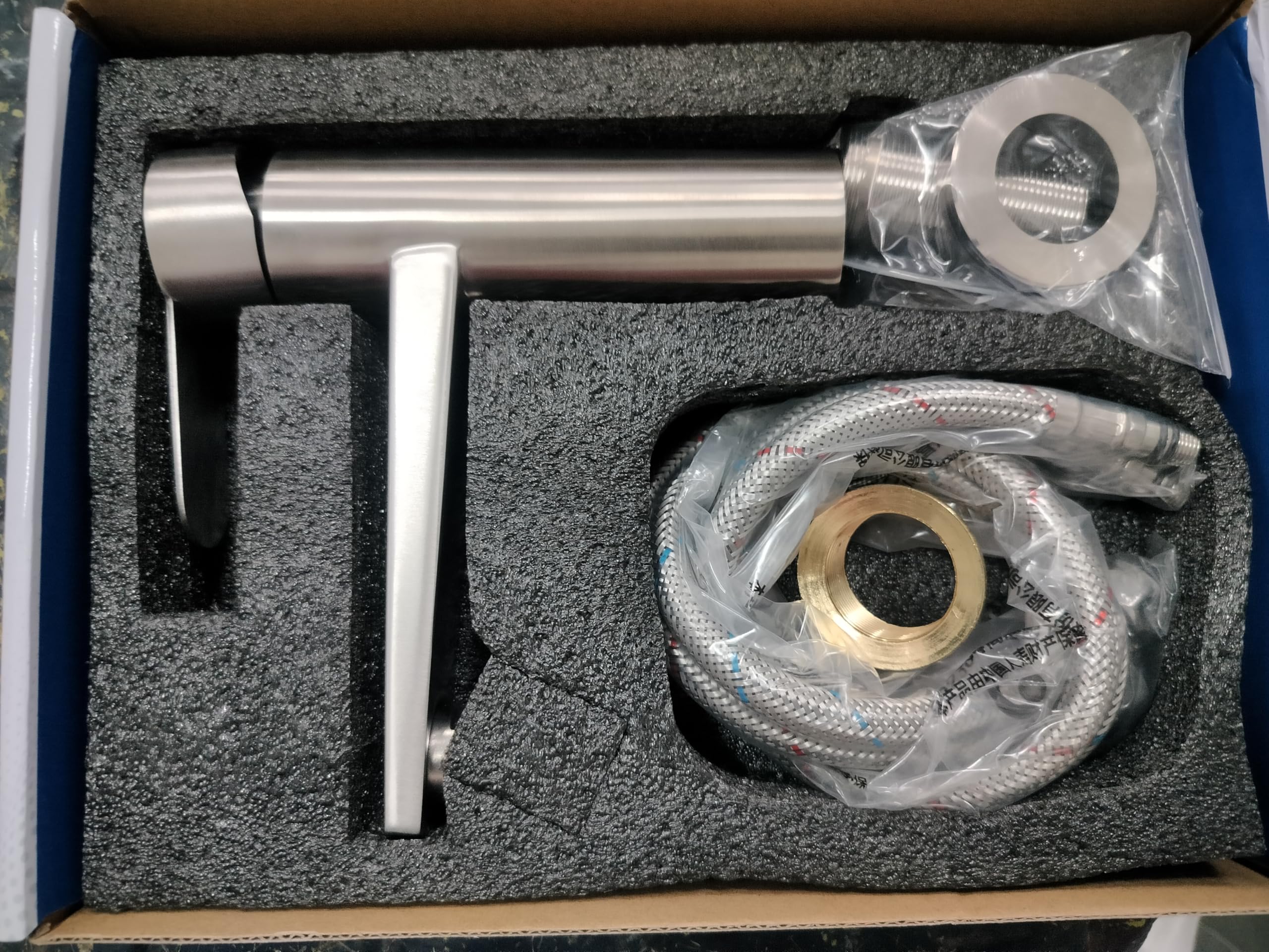 Single Lever Mixer Brushed