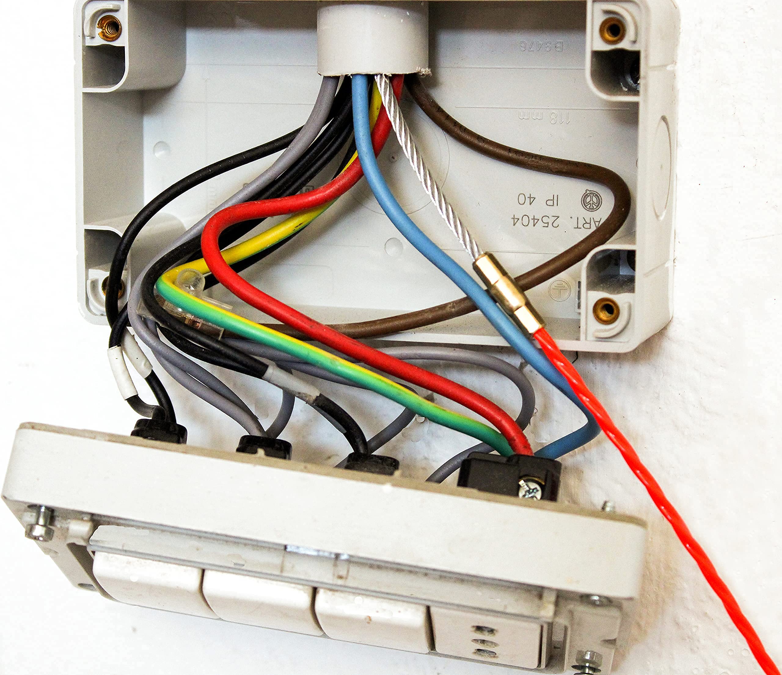 Veridium Sonda Passacavi Professionale Bidirezionale 3 mm 15 m, Pilota Passacavo Fili Elettrici per Tubazioni da 16-20 mm, Molla Elettricista in Poliestere con Doppia Testa Flessibile