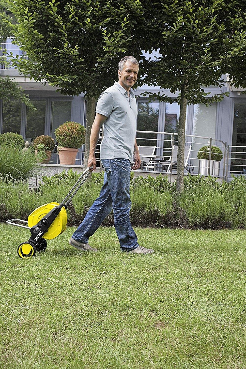 Wózek na wąż HT 3.420 w zestawie z 20 m węża 1/2"