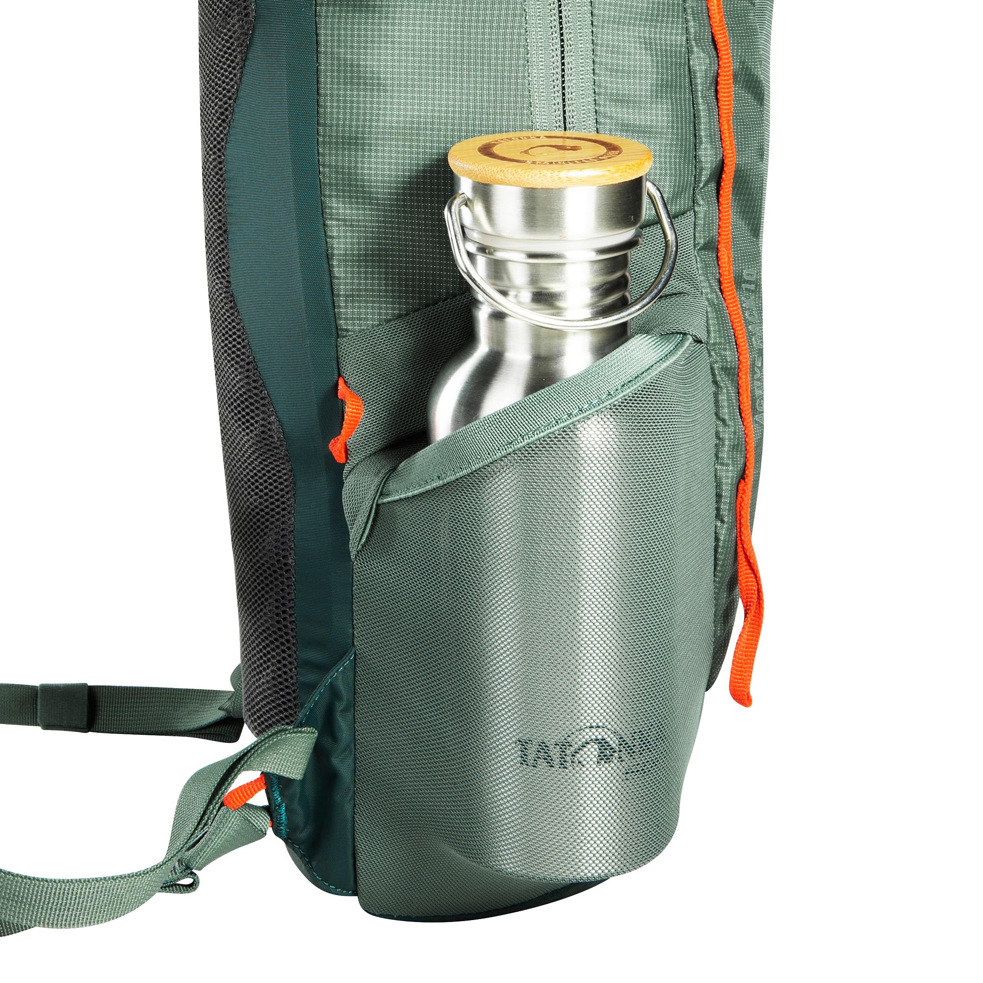 Tatonka Active Pack 10 - Kleiner, Leichter Rucksack mit Mehreren Fächern und Taschen, Trinkblasenfach und 10 Liter Volumen