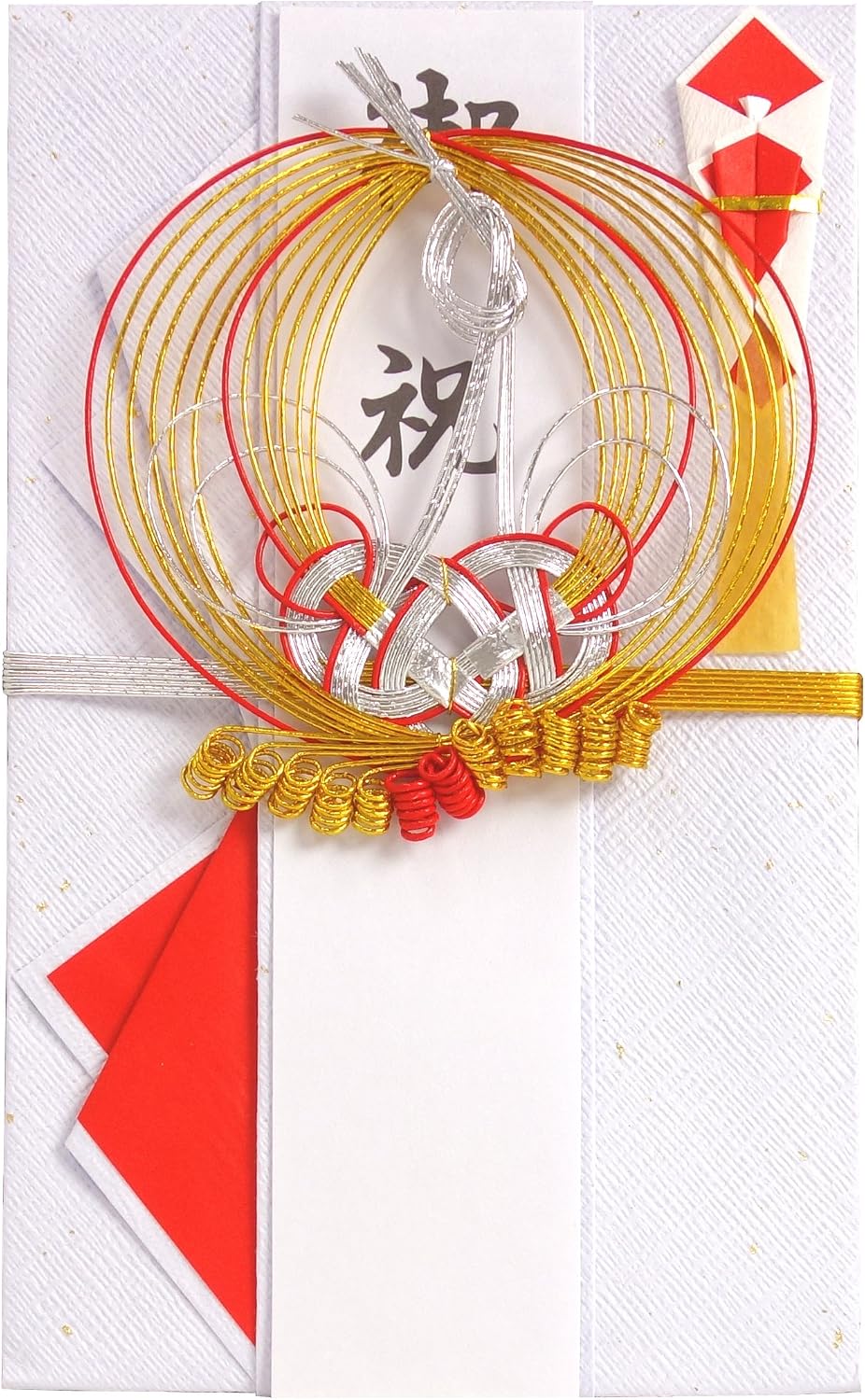 Suzuki 紙工 Always Bag Gold Sealed Premium Pack in Gold Scratch-Proof Round Crane – 0760