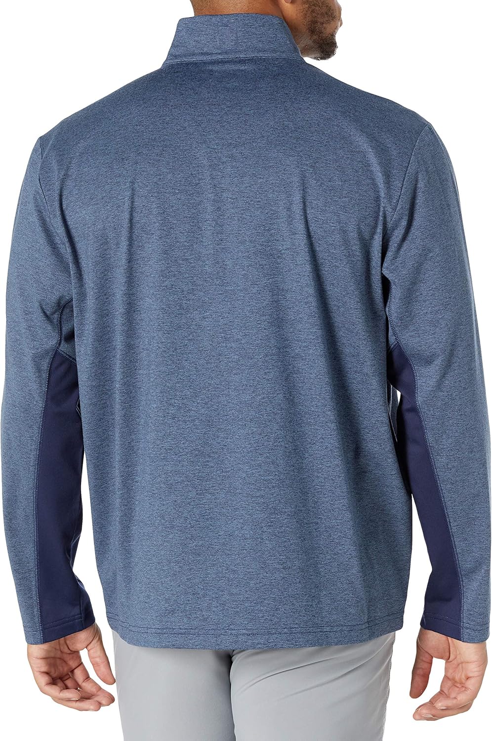 PGA TOUR mens Long Sleeve Lux Touch Quarter Zip Jacket: Clothing