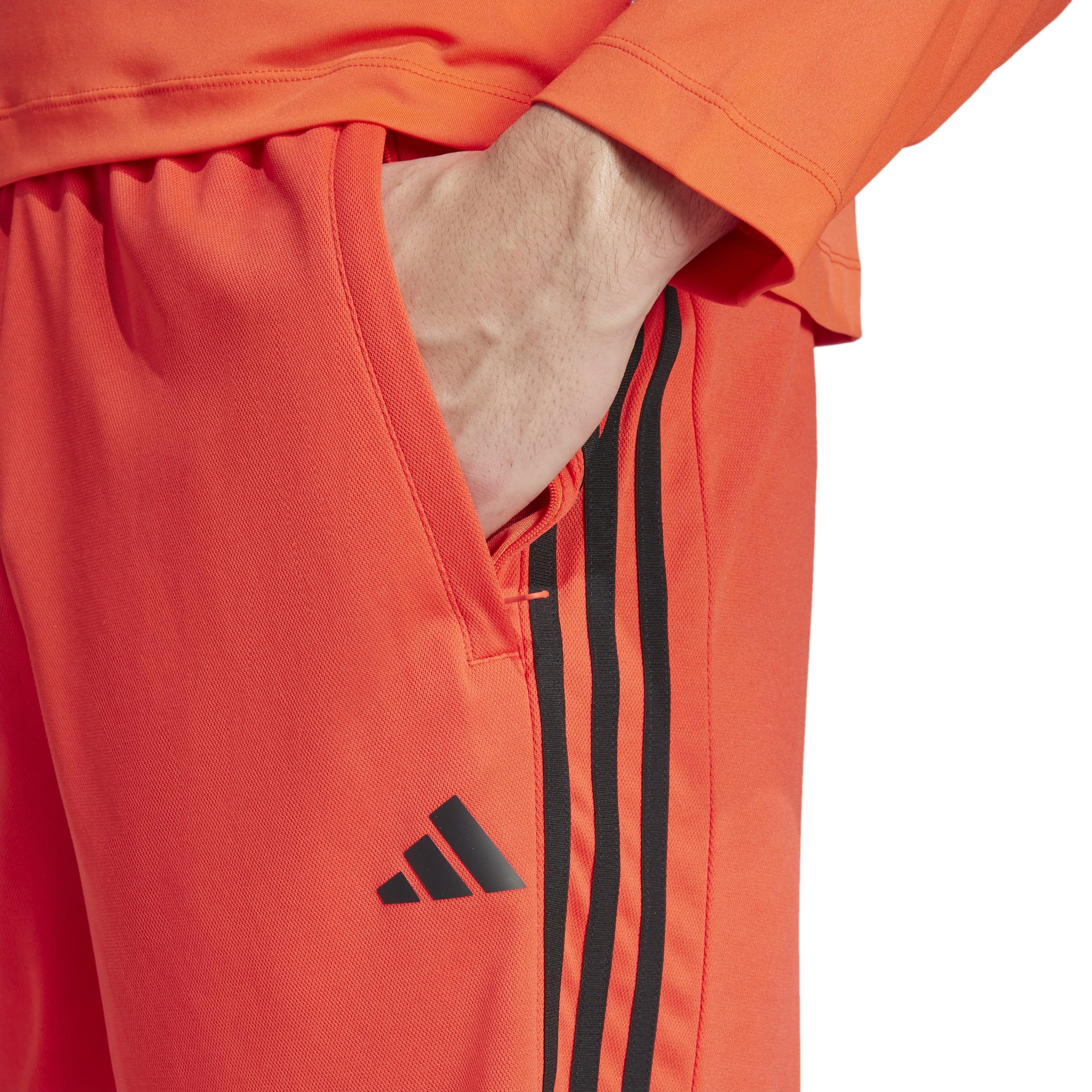 Adidas Herren Train Essentials Piqué 3-Stripes Training Shorts