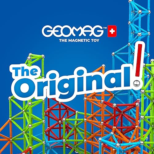 Miniatura 5 de Geomag - PANELES - Juego de construcción magnético de 50 piezas, juguete de construcción STEM certificado, seguro para niños de 5 años en adelante