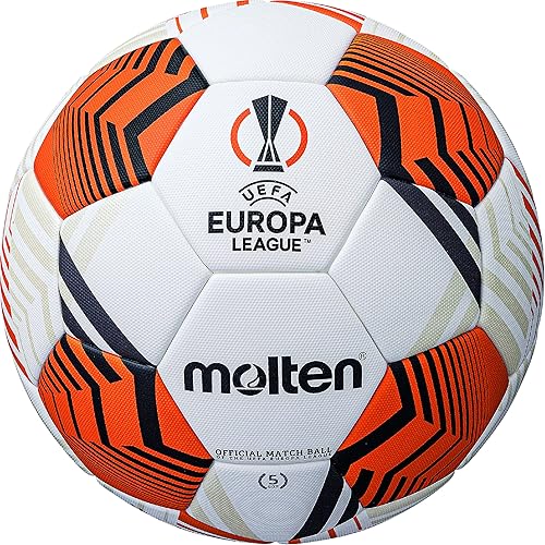 UEFA Europa League UEL Official Football, WhiteOrangeBlack