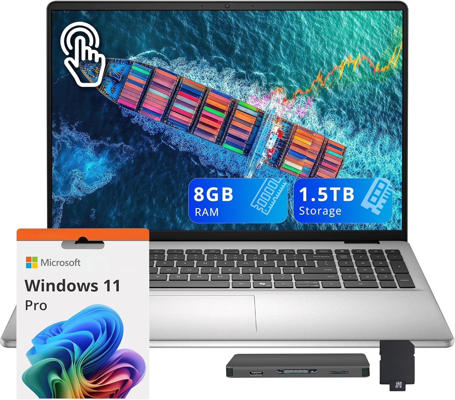 Dell Latitude 5491 1920 x 1080 LCD Laptop with Intel Core i7-8850H 2.6 GHz Hexa-Core, 16GB RAM, 512GB SSD, 14" (2K7MW)