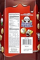 Vista 2 de Meiji Hello Panda Family Pack Cookies, Chocolate, 9.1 oz (10 Individual Packets)