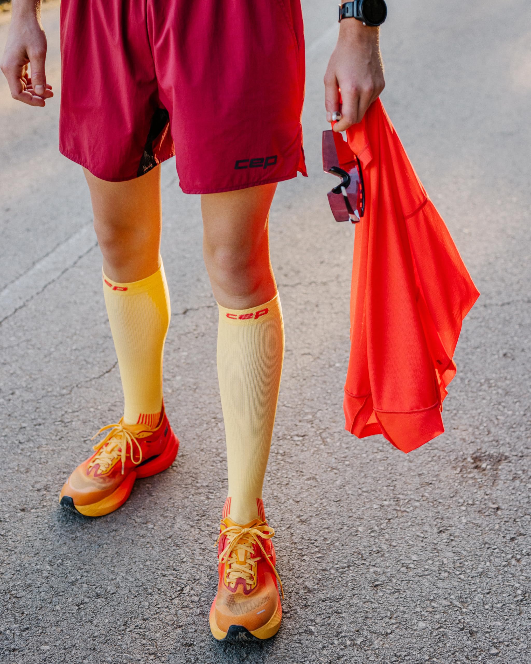CEP RUN 5.0 TALL LAUFSOCKEN HERREN – Atmungsaktive Kompressionssocken Herren für Training & Lauf – Leistungsstarke leichte Sportsocken