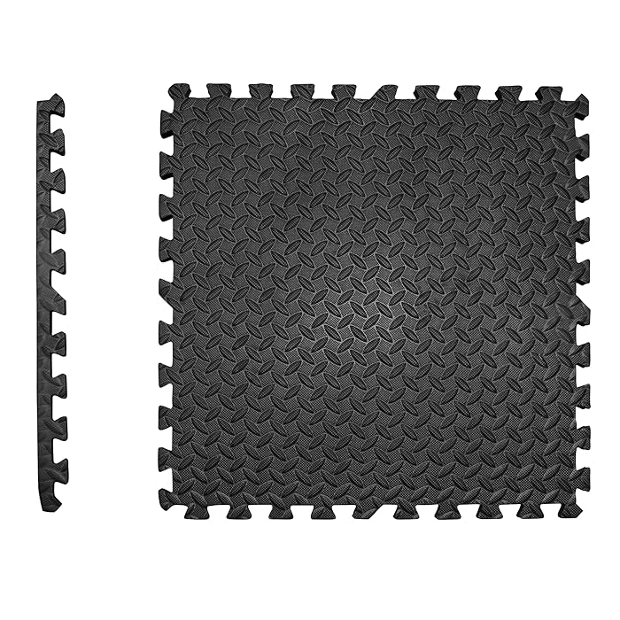 Buy Edukit EXTRA THICK Foam Mat; 4 Pieces and 8 Edges; 60 x 60cm; 2cm