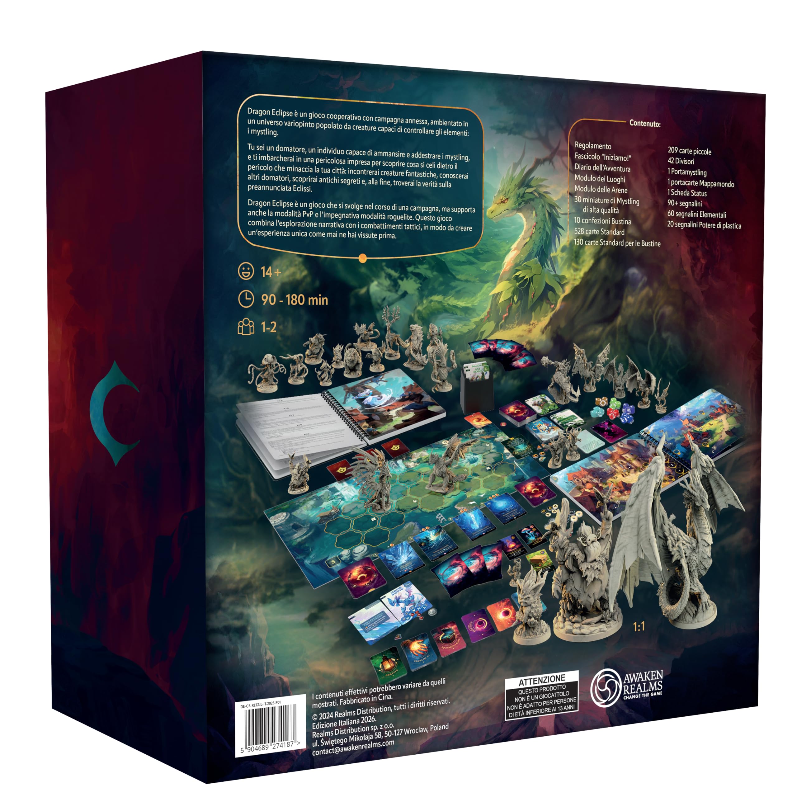 DRAGON ECLIPSE – Gioco da Tavolo Strategico e Narrativo (Ed. ITA)