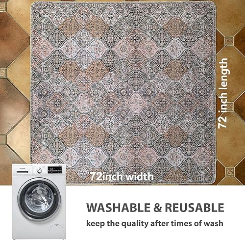 Miniatura 57 de nunubaby Almohadillas lavables para orina de perros, elegante, antideslizante, a prueba de fugas, reutilizable, ultraabsorbente, para jaulas y