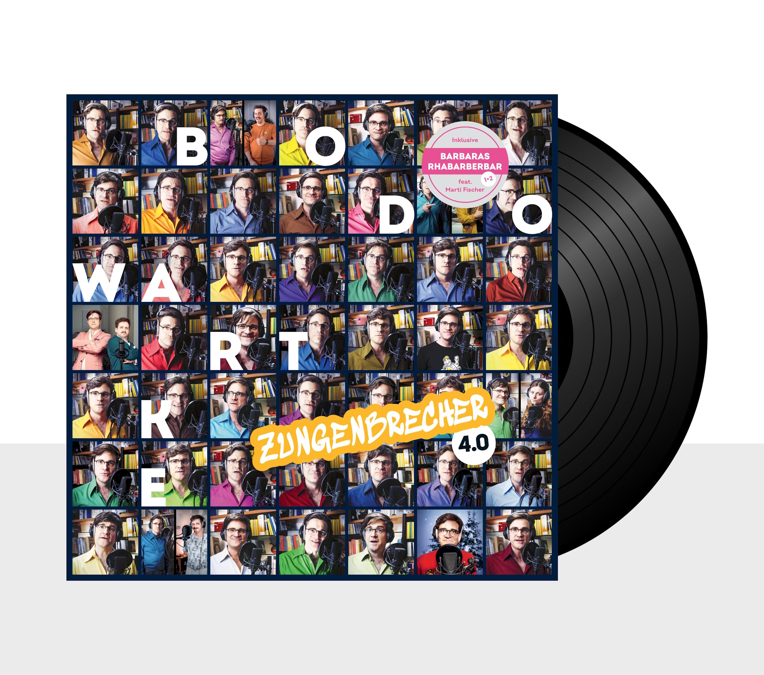Zungenbrecher 4.0 Schwarzes Recycling-Vinyl [VINYL]