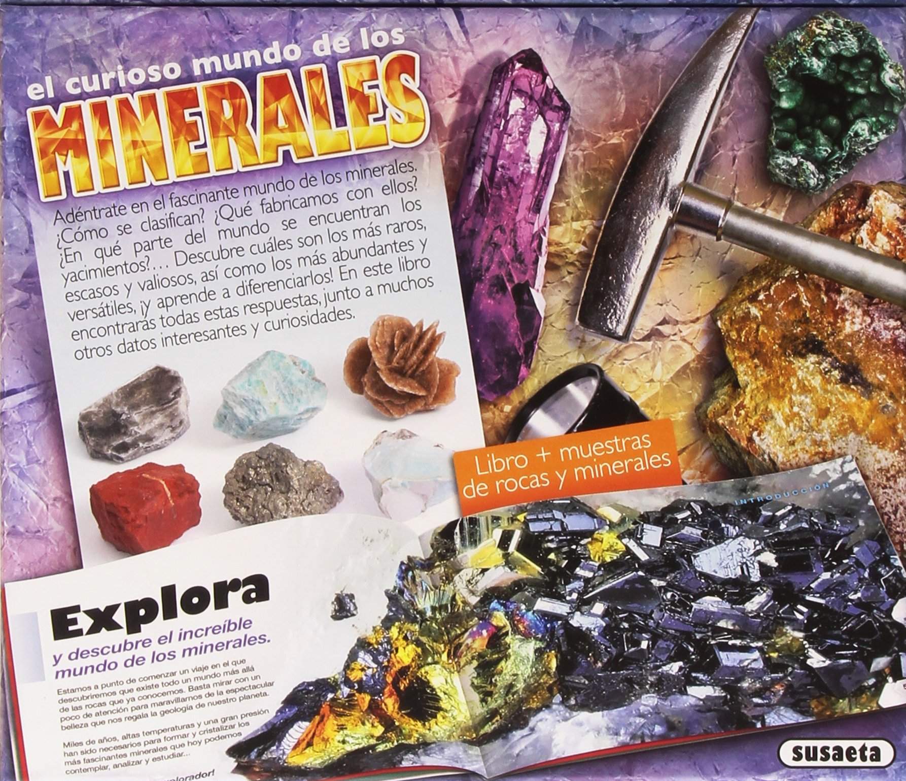 El curioso mundo de los minerales (Joven explorador)