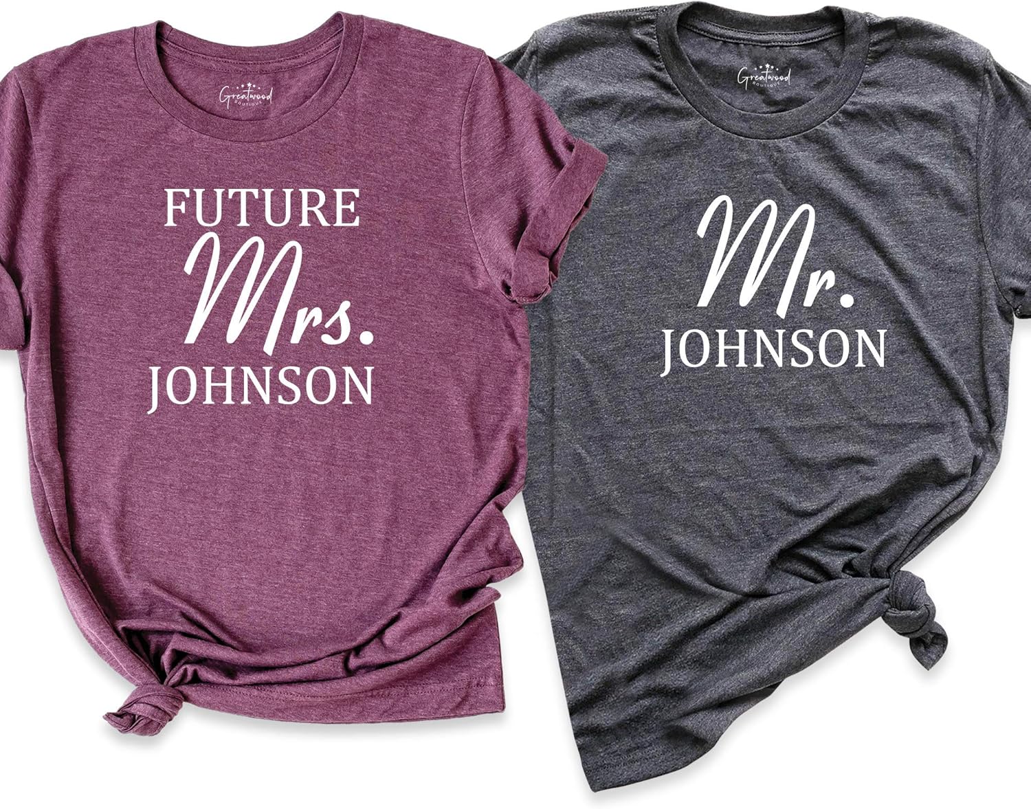 Future Mrs Shirt, Mrs and Mr Shirts, Future Wifey Shirt, Mrs. Shirts for Women, Personalized Bachelorette T Shirt, Bridal Shirts for Bachelorette Party, Bridal Shower Shirts - Image 4