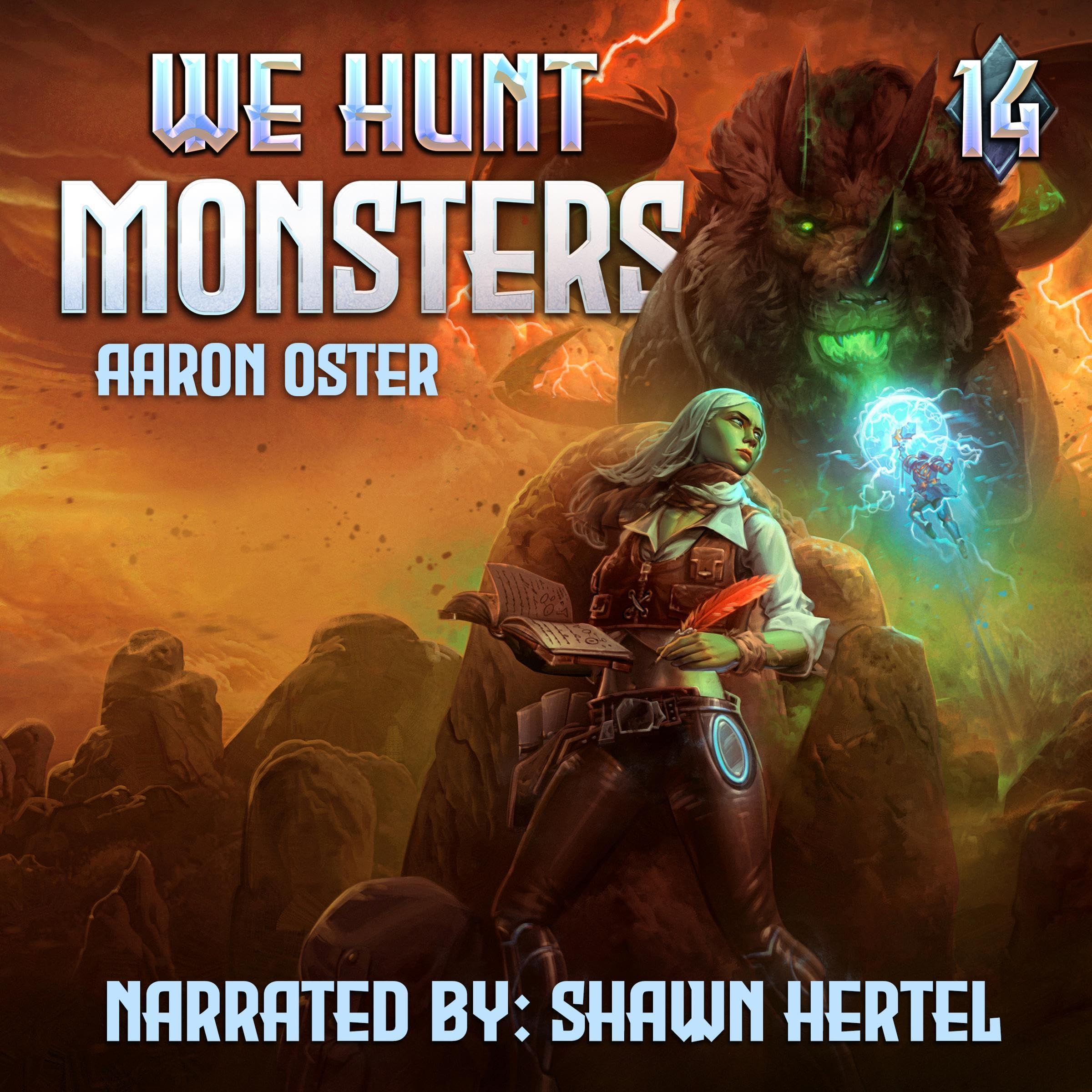 Cover art for We Hunt Monsters 14