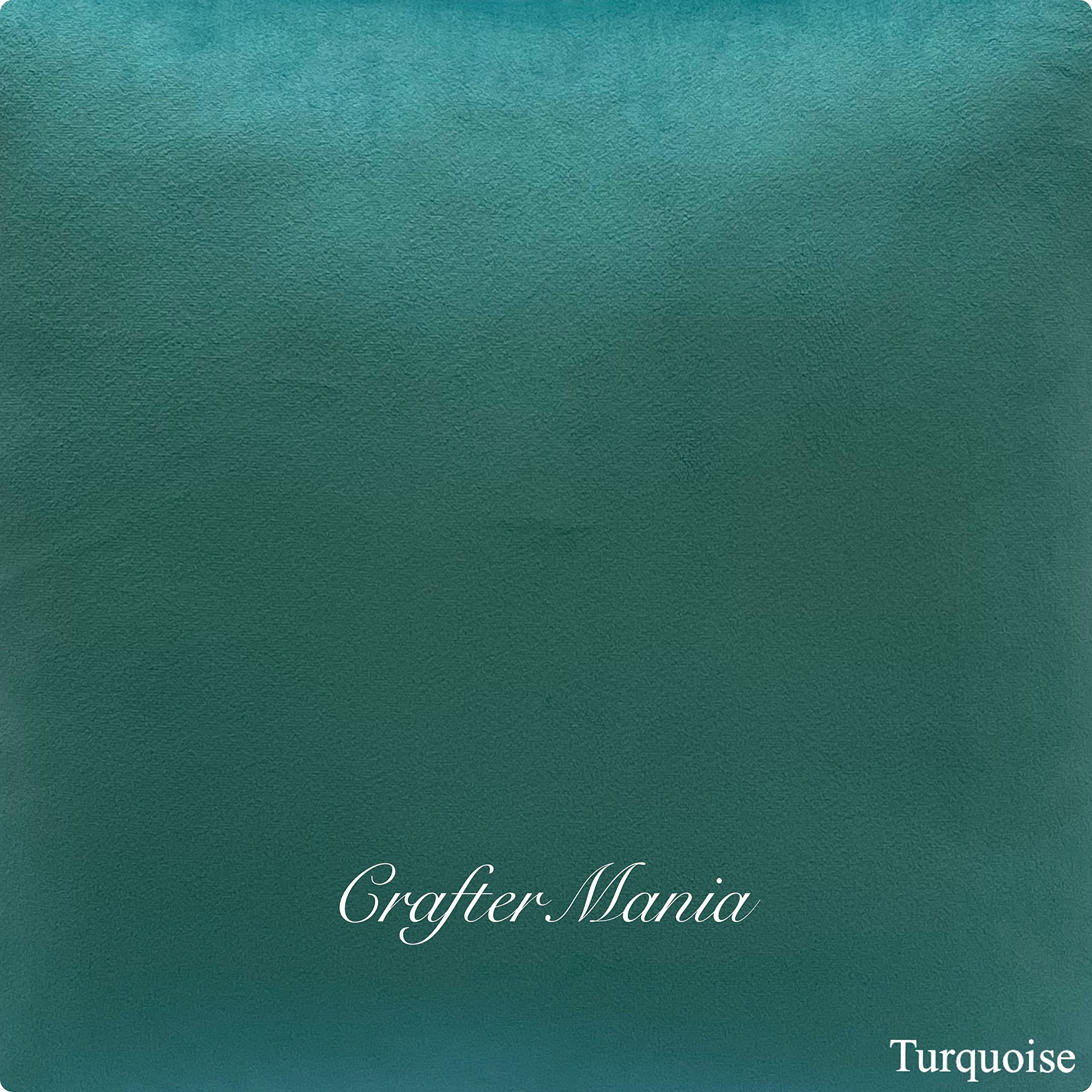 Soft Plush Velvet Upholstery Fabric by The Metre for Curtain Cushion Sofa Bed Throw Material (Turquoise)