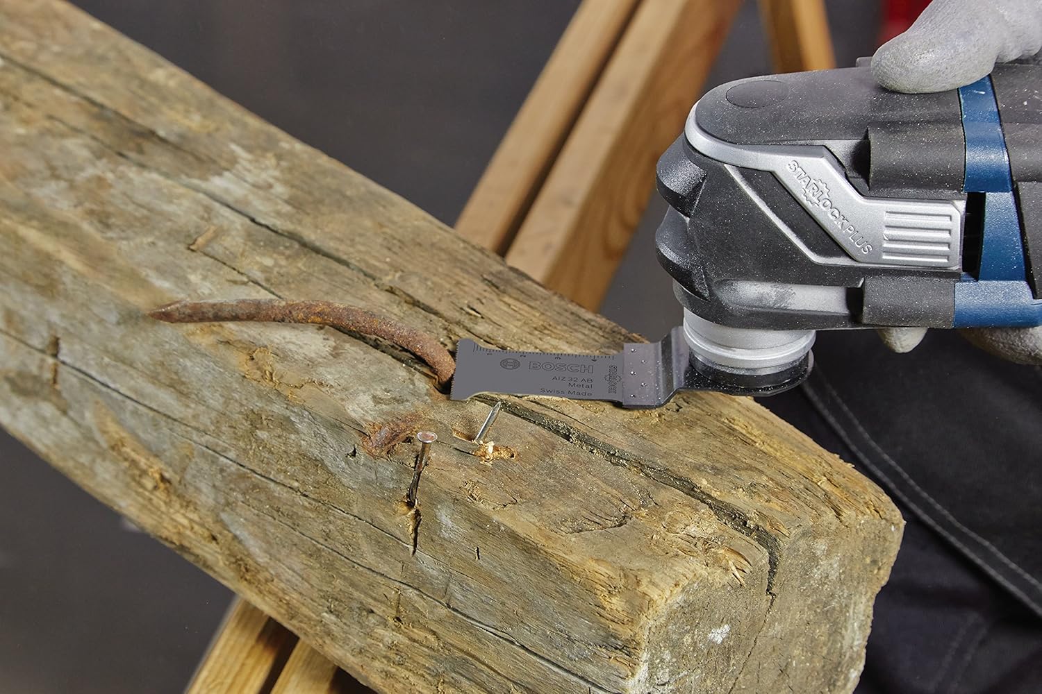 BOSCH OSL134C-10 1.75 In. Starlock Oscillating Multi-Tool Cut Blade - - 