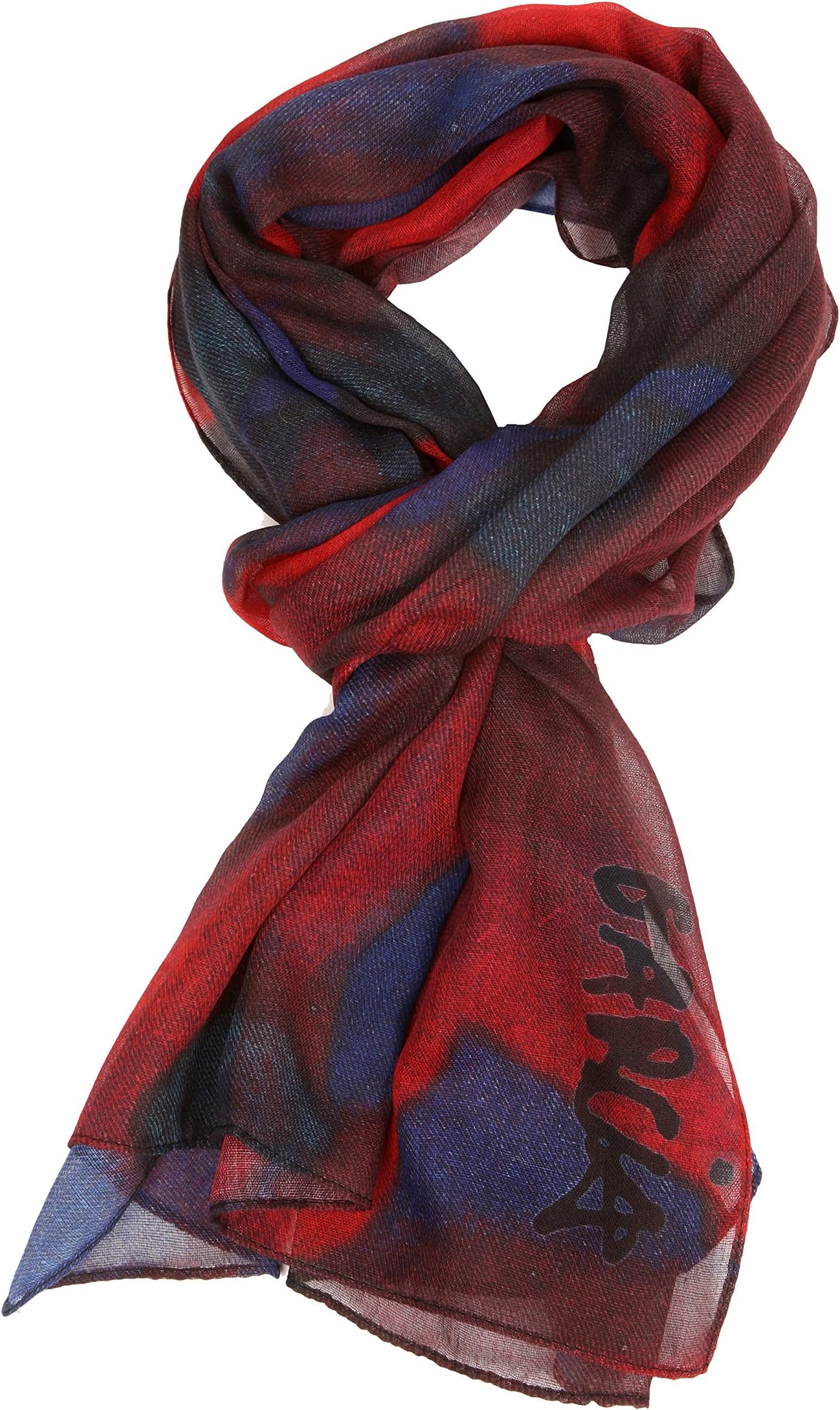 New J. Garcia Artwear "Blue Mountain #2" Print, Jerry Garcia Scarf, Scarves