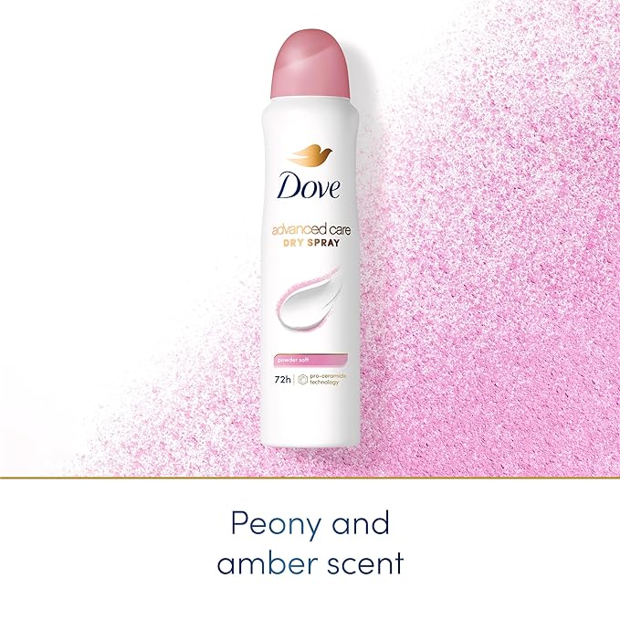Dove Advanced Care Antitranspirante en Spray Powder Soft Pack de 3 miniatura 6
