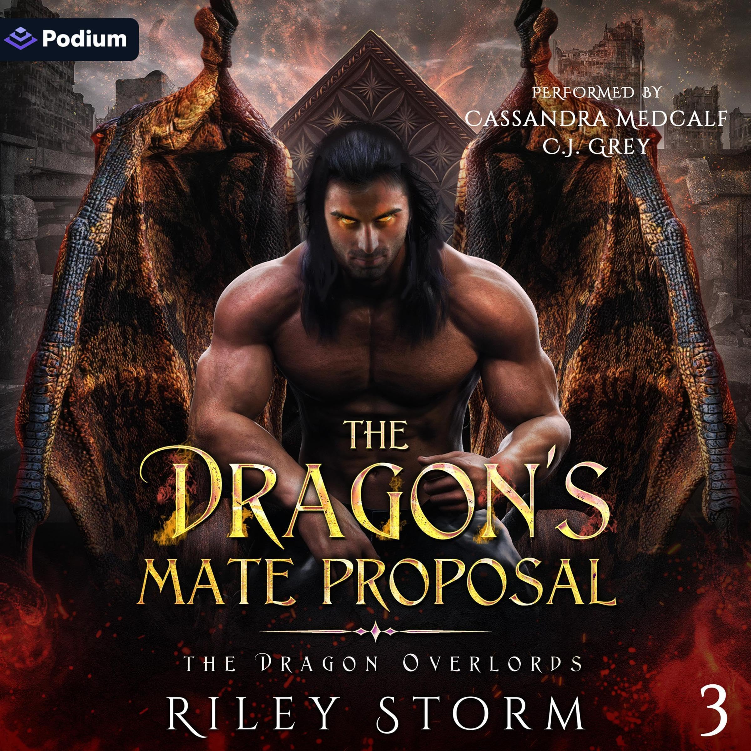 Cover art for The Dragon's Mate Proposal
