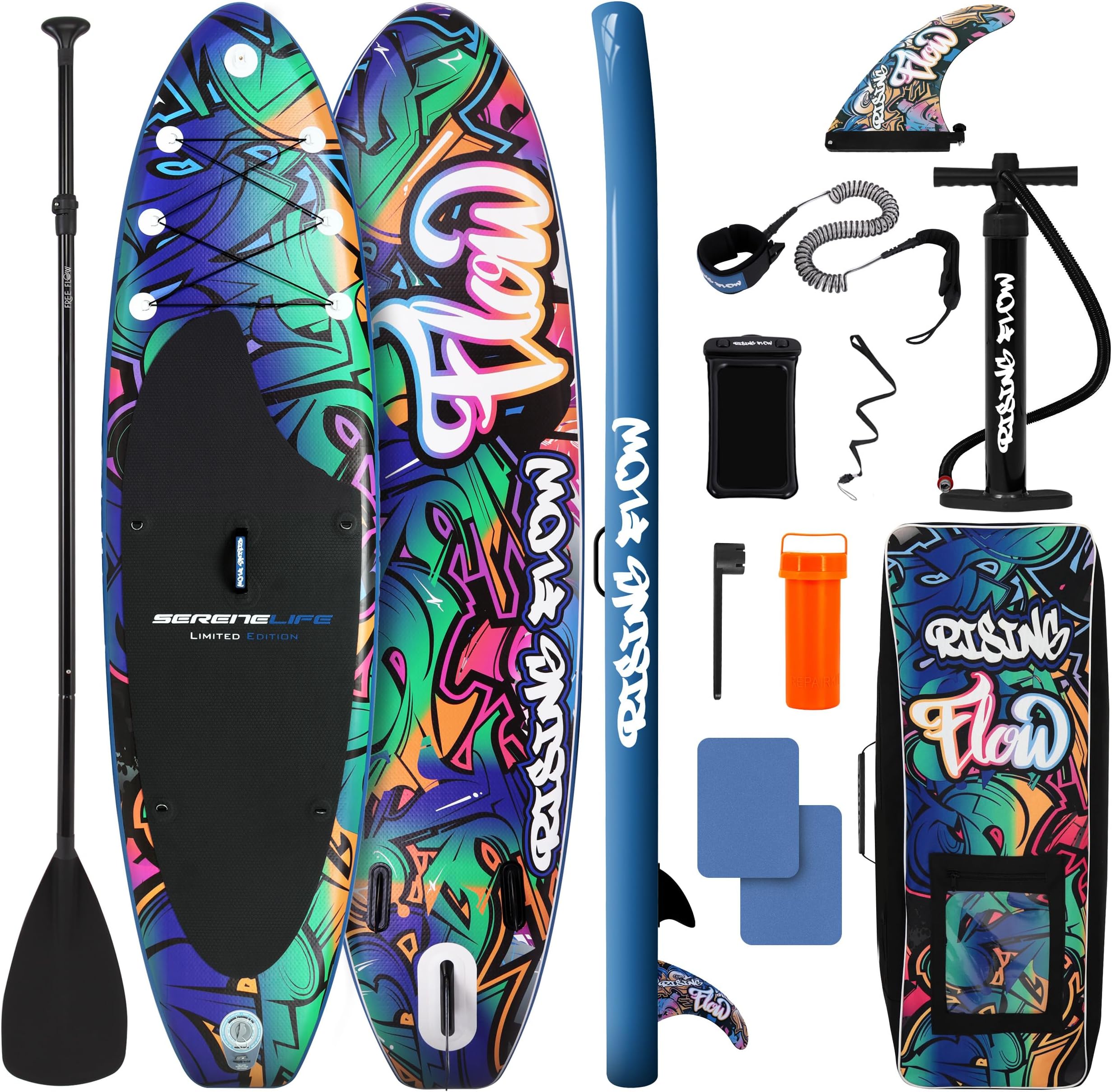 Ultra-Light Inflatable Stand Up Paddle Board with Premium SUP Accessories