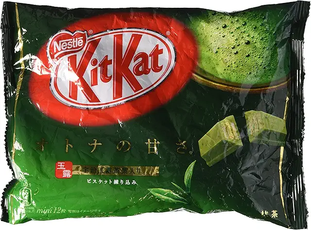 Japanese Kit Kat Matcha Green Tea Bag 4.91 oz by Nestle