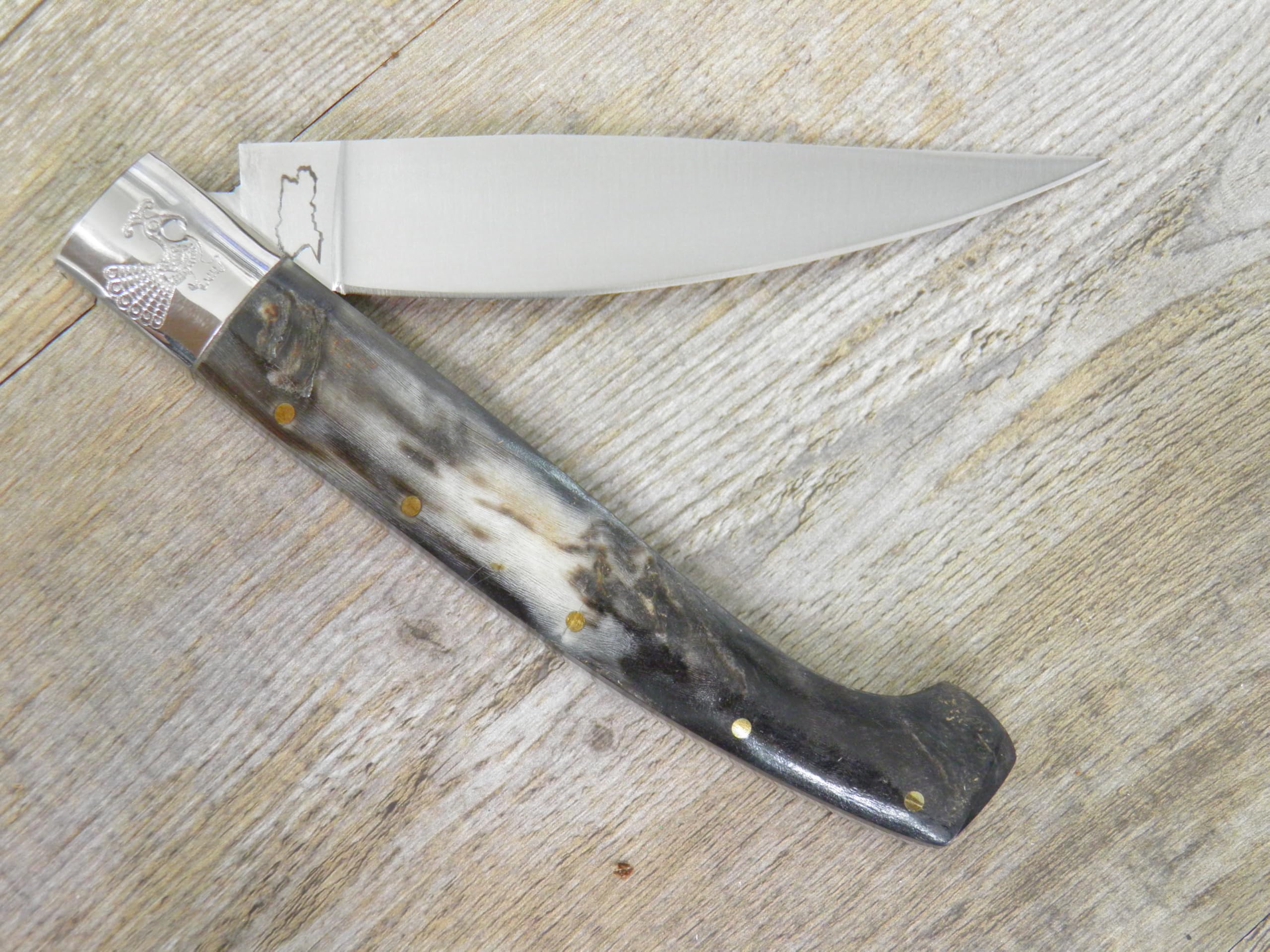 Generico COLTELLO 24 CM SARDEGNA SARDO Pattada MANICO CORNO DI Montone PATTADESA