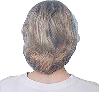 Vista 7 de Redes desechables de nylon de panal para el cabello Transpirables 1,000 unidades [NEGRO AZUL MARRÓN BLANCO 18” 21” 24” 28”]