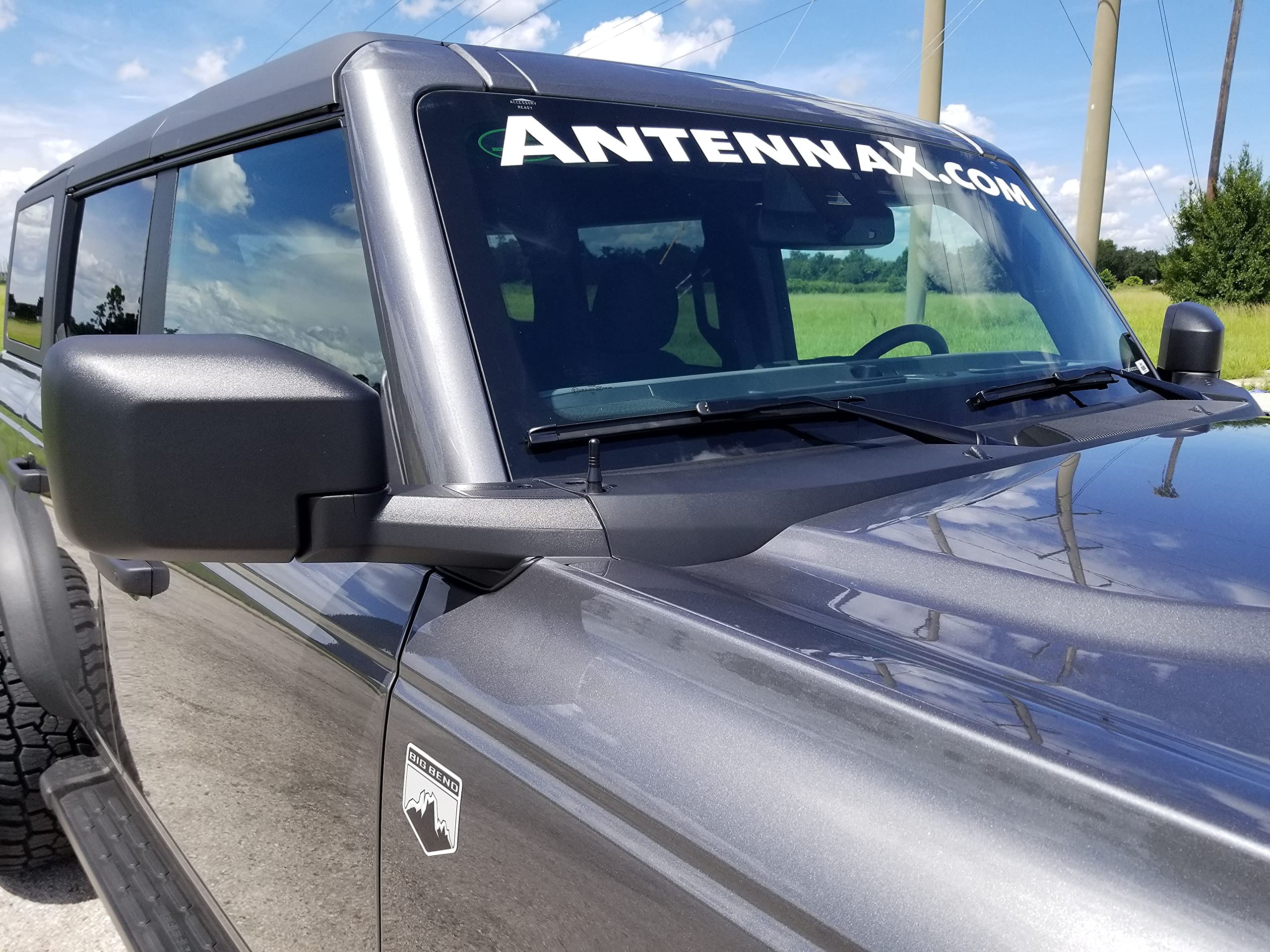 AntennaX Super Shorty (1.5-inch) Antenna for 2021 Ford Bronco