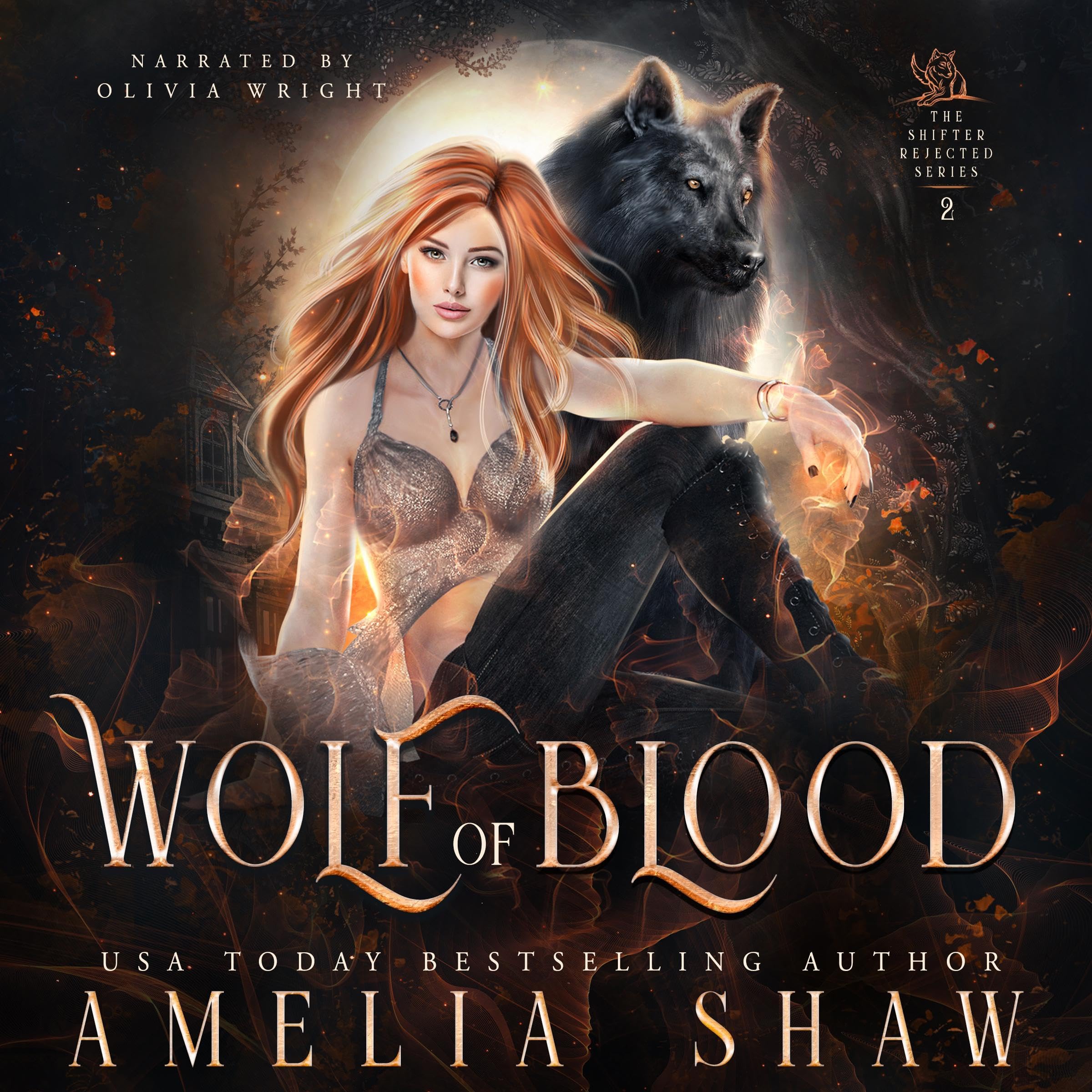Cover art for Wolf of Blood