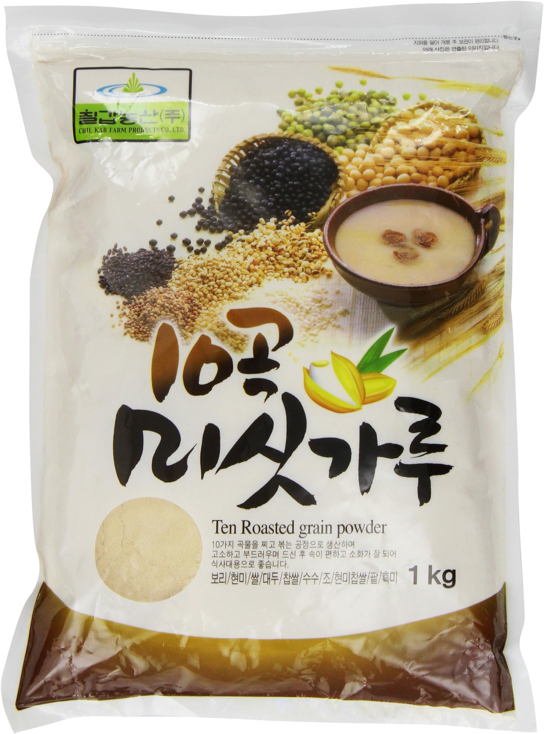 Chilkab Mixed Roasted Misugaru Grain Powder, 2.2 Pound