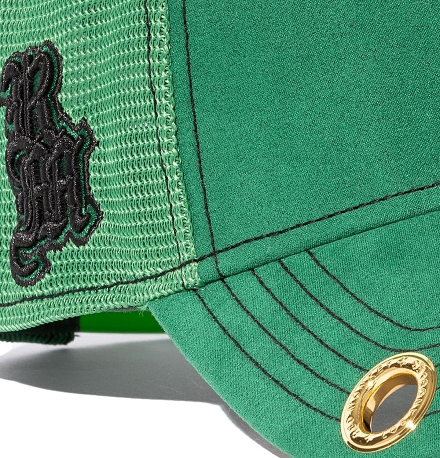 Red Monkey Rich Micro-Suede RM1521 New Limited Edition Trucker Snapback Hat Cap - Image 7