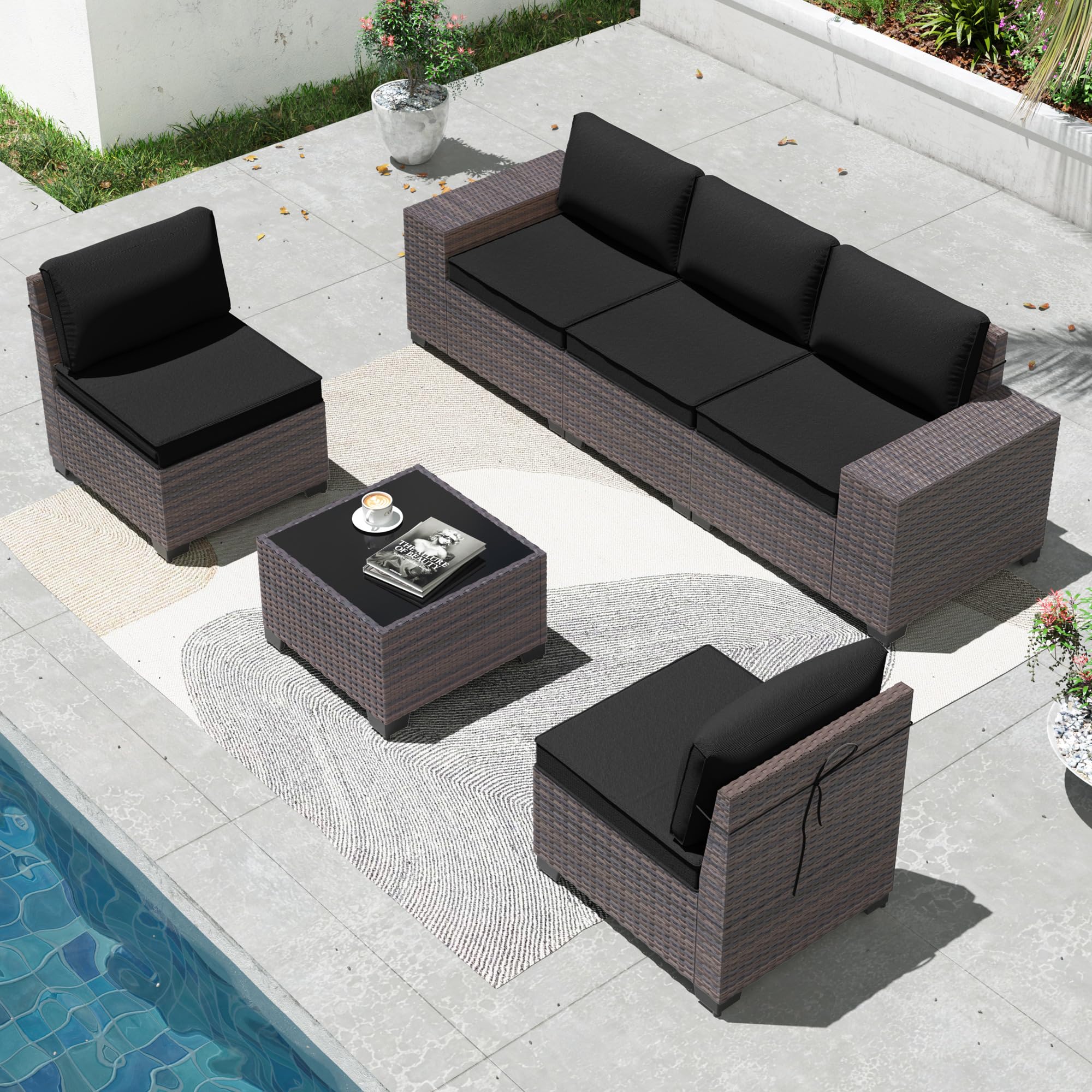 テーブル・チェア・ハンモック Coleman Natural Mosaic Living Table 140 Coleman Natural Mosaic Living Table 140 テーブル・チェア