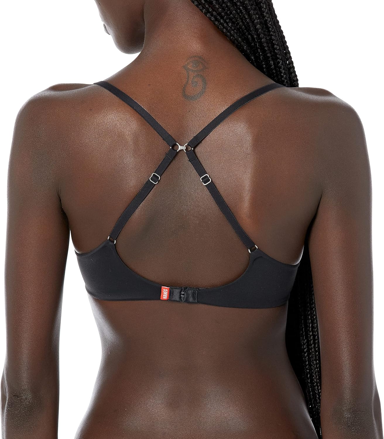 Hanes Womens Eco Luxe Lightly Lined T-Shirt Underwire Dhy206T-Shirt Bra