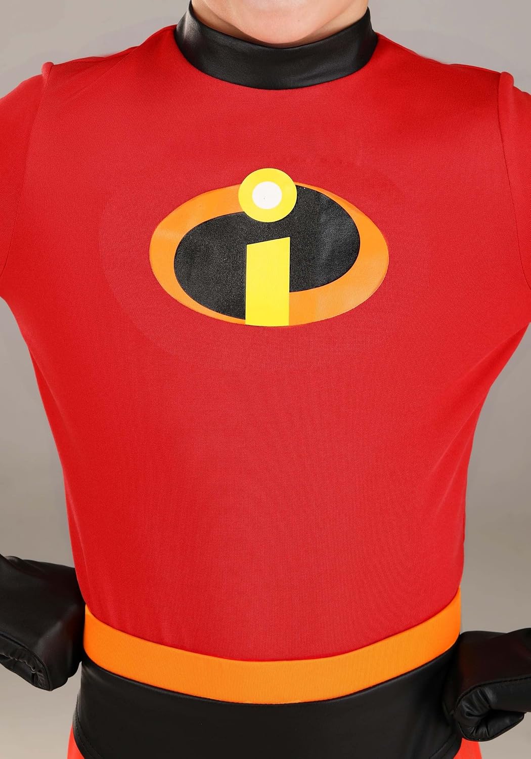 Disney Pixar The Incredibles Dash Costume for Toddler Boy's - Kids Incredibles Spandex Jumpsuit, Eye Mask & Gloves