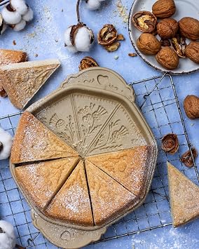 Brown Bag Thistle Shortbread Cookie Pan, USA made