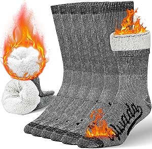 Alvada Merino Wool Hiking Socks