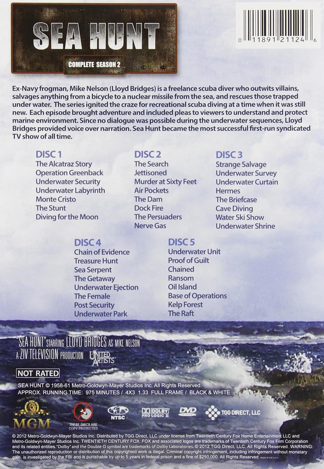 Sea Hunt: The Complete Season Two