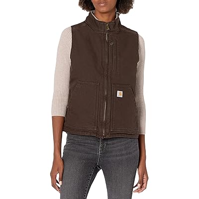Carhartt OV277 Sherpa Lined Mock Neck Vest Women