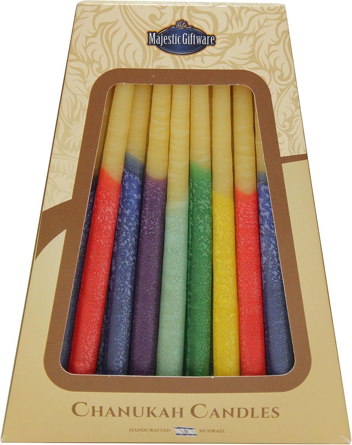 Majestic Giftware CPBW Safed Handcrafted Hanukkah Beeswax