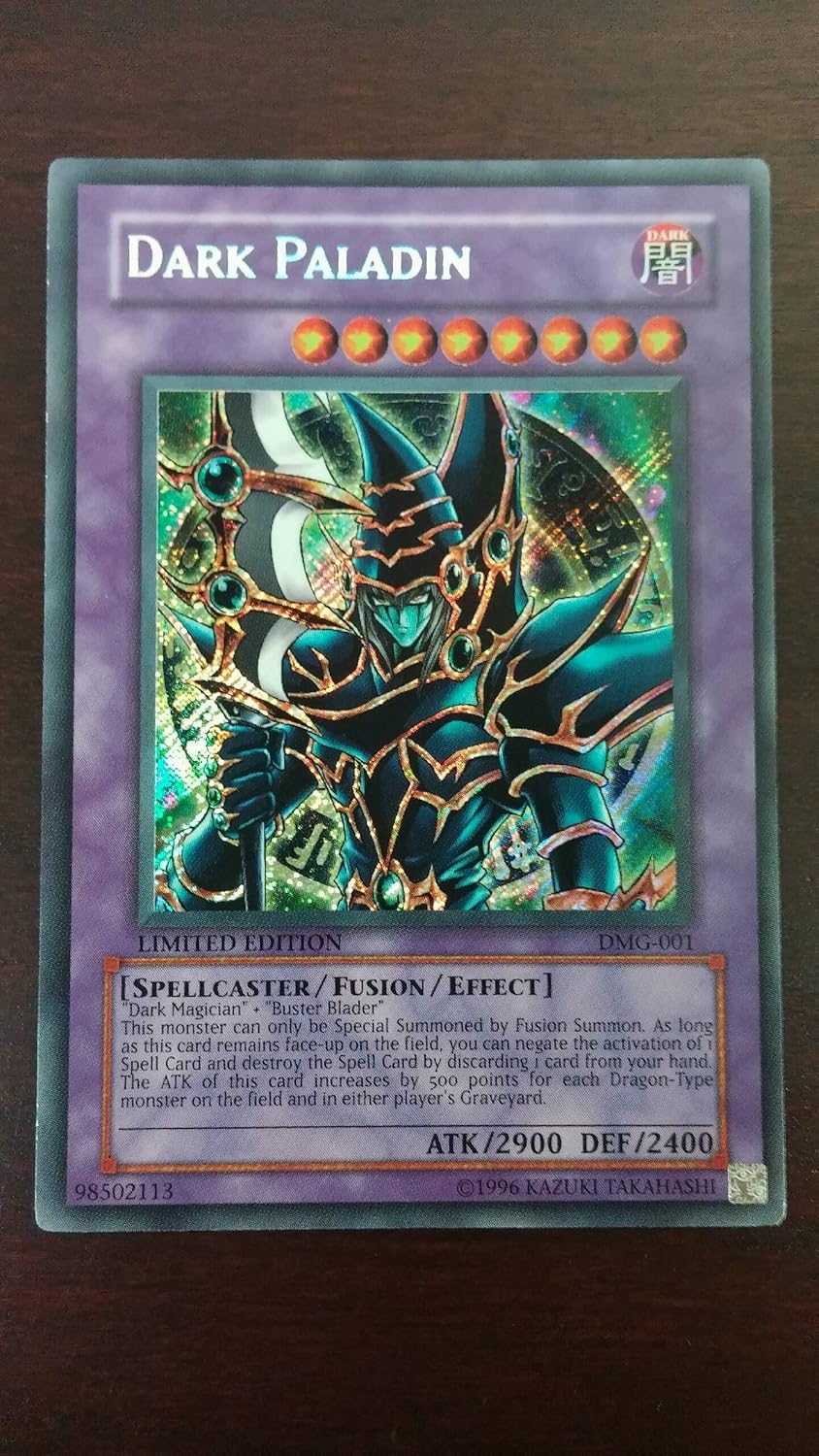 Yu-Gi-Oh! - Dark Paladin (DMG-001) - Duel Masters Guide - Promo Edition - Secret Rare