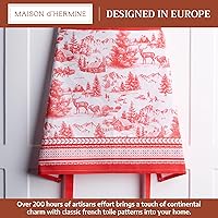 Vista 495 de Maison d' Hermine Delantal 100% de algodón para mujeres con bolsillo de cocina delantal de chef para hombres, decoración de Pascua