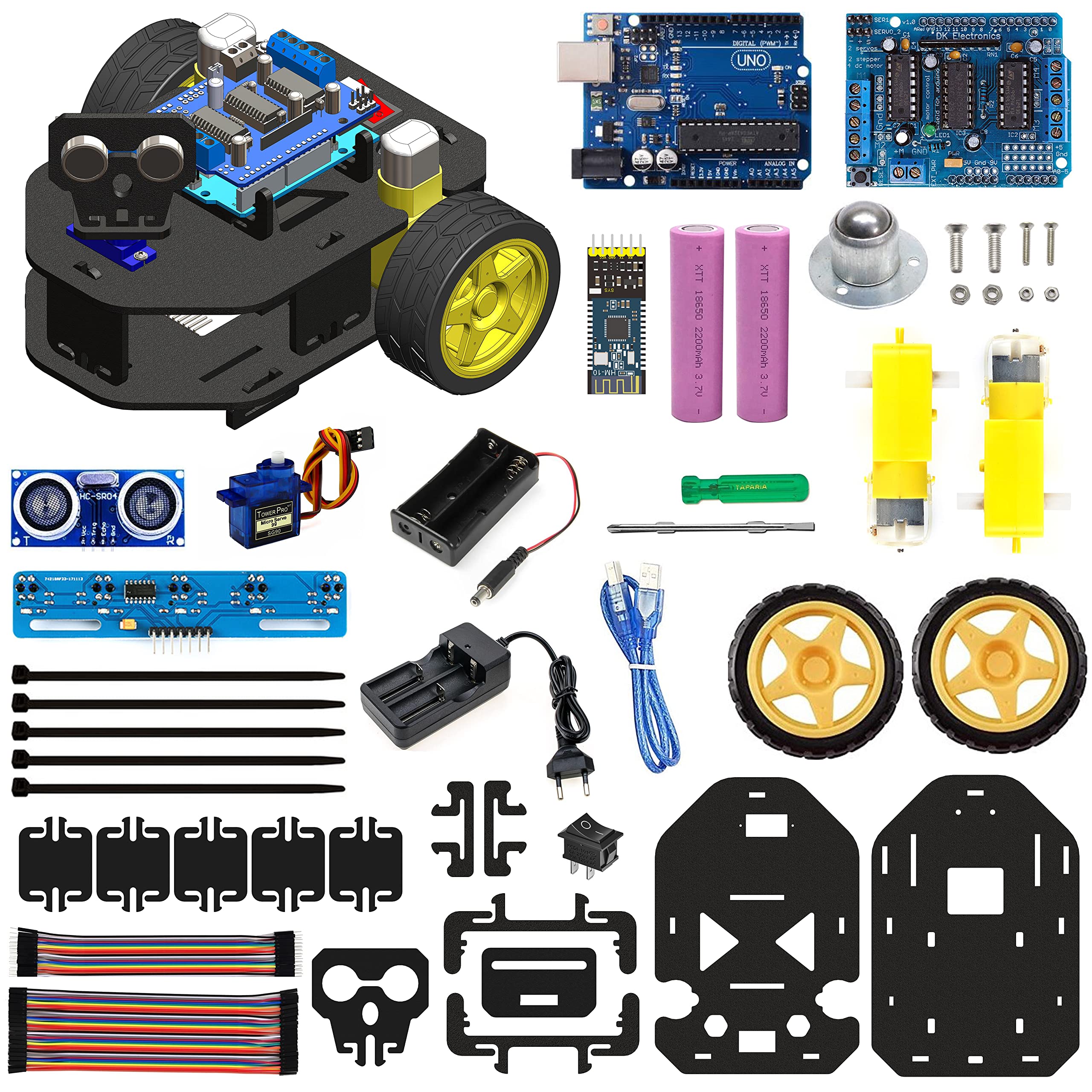 SunRobotics Cligo Smart 2WD Wireless DIY Robotics Car Kit