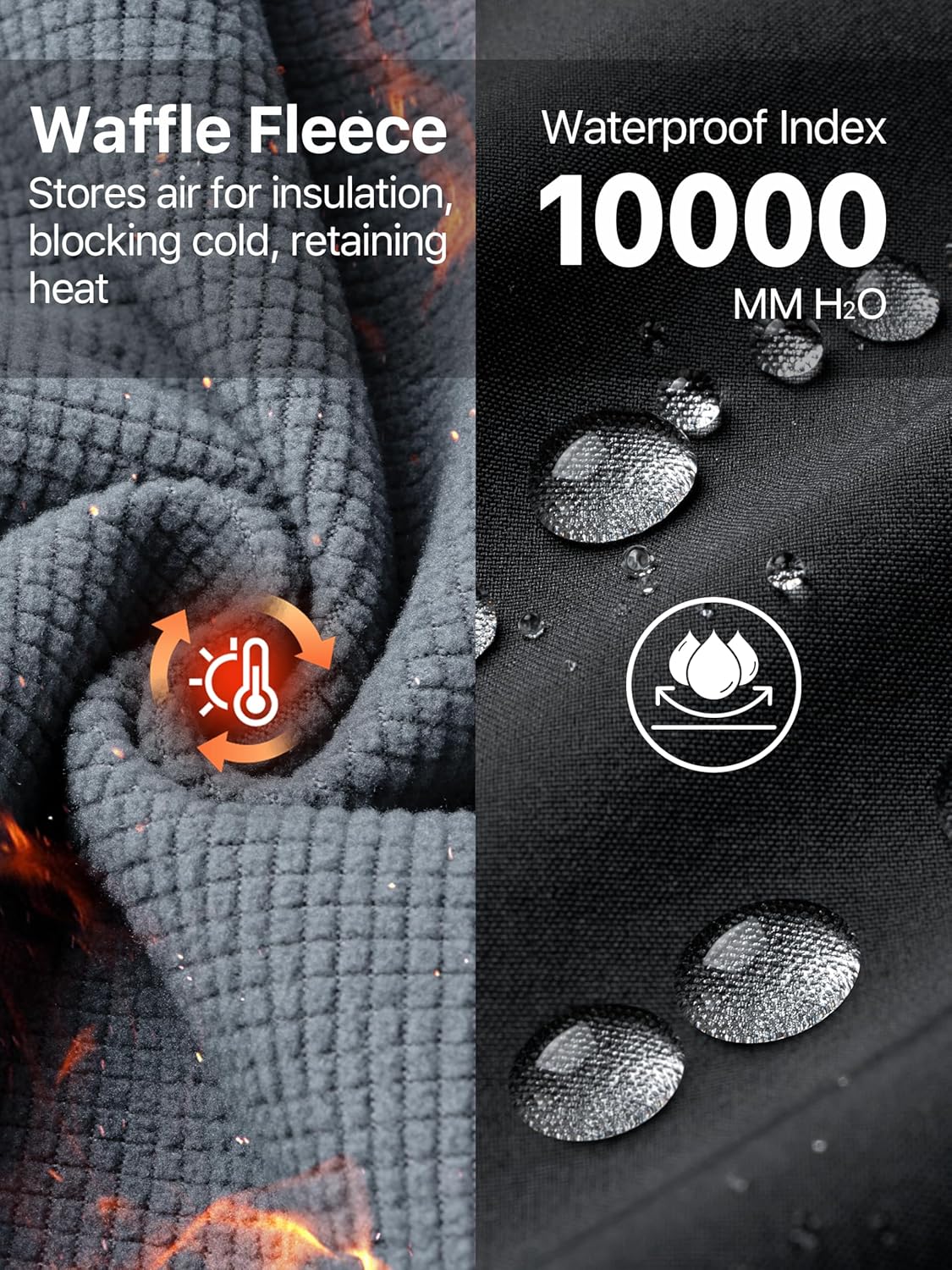 FREE SOLDIER Men's Lightweight Golf Vest Outerwear Windproof Sleeveless Softshell Jacket Running Vest - Image 3