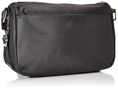 Calvin Klein Sussex Nylon Top Zip Crossbody, Black/Silver Calvin Klein Sussex Nylon Top Zip Crossbody, Black/Silver