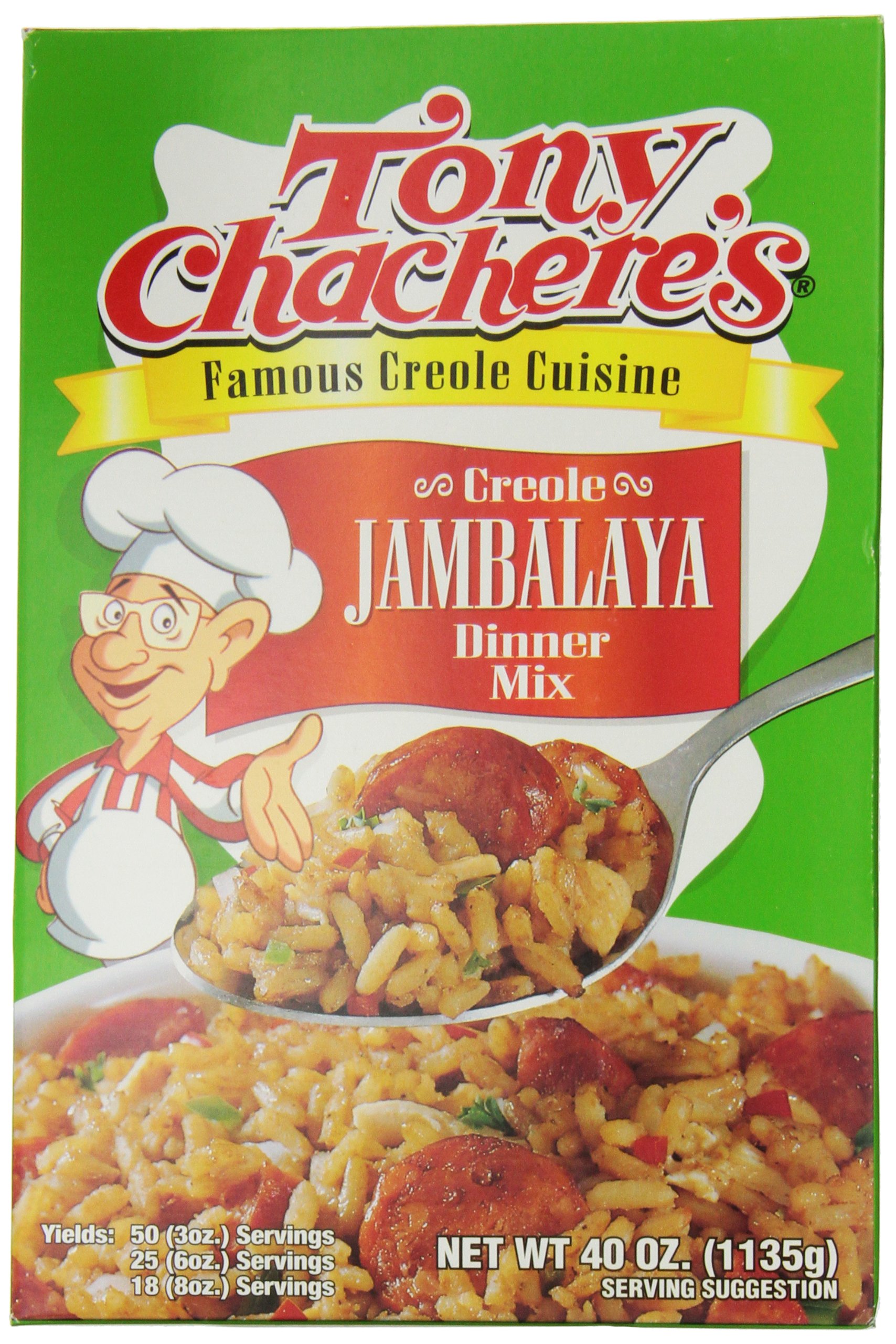 Tony Chachere Mix by Tony Chachere's – 40 Ounce (Pack of 8), Pack of 8