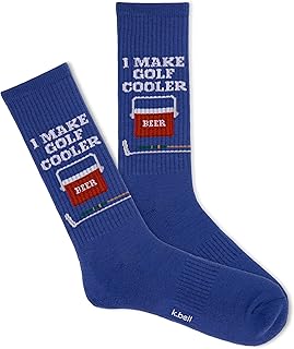 Men's Fun Sports & Outdoors Crew Socks