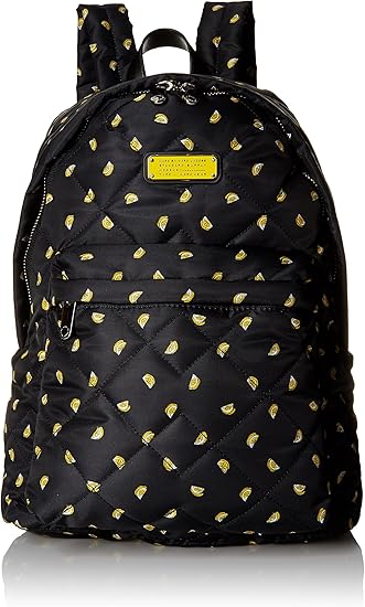 lemon print backpack