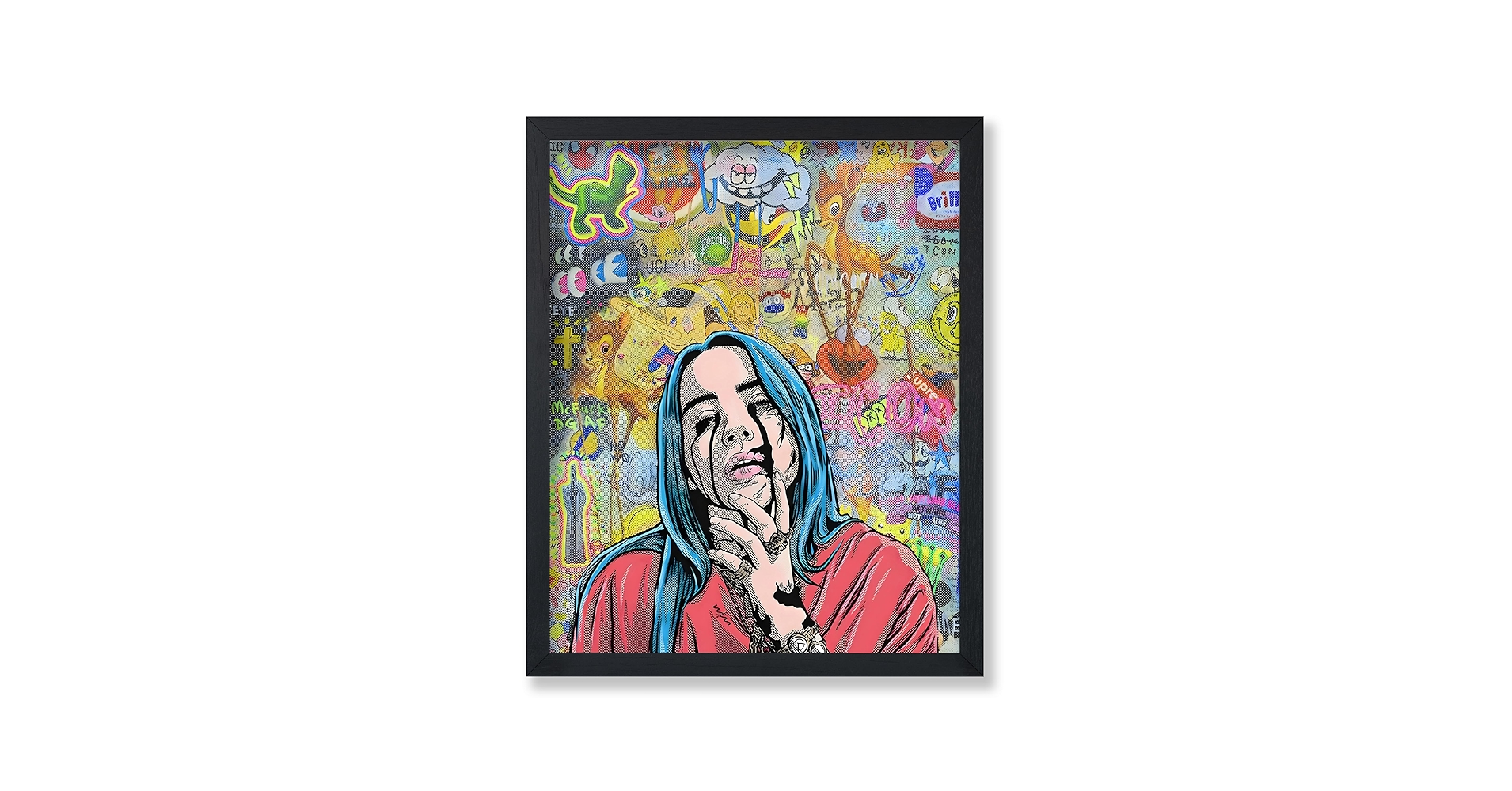 10 Posters 10 Artistes エレン・フライス Amazon.com: Poster Master Billie Eilish Poster - Street Art