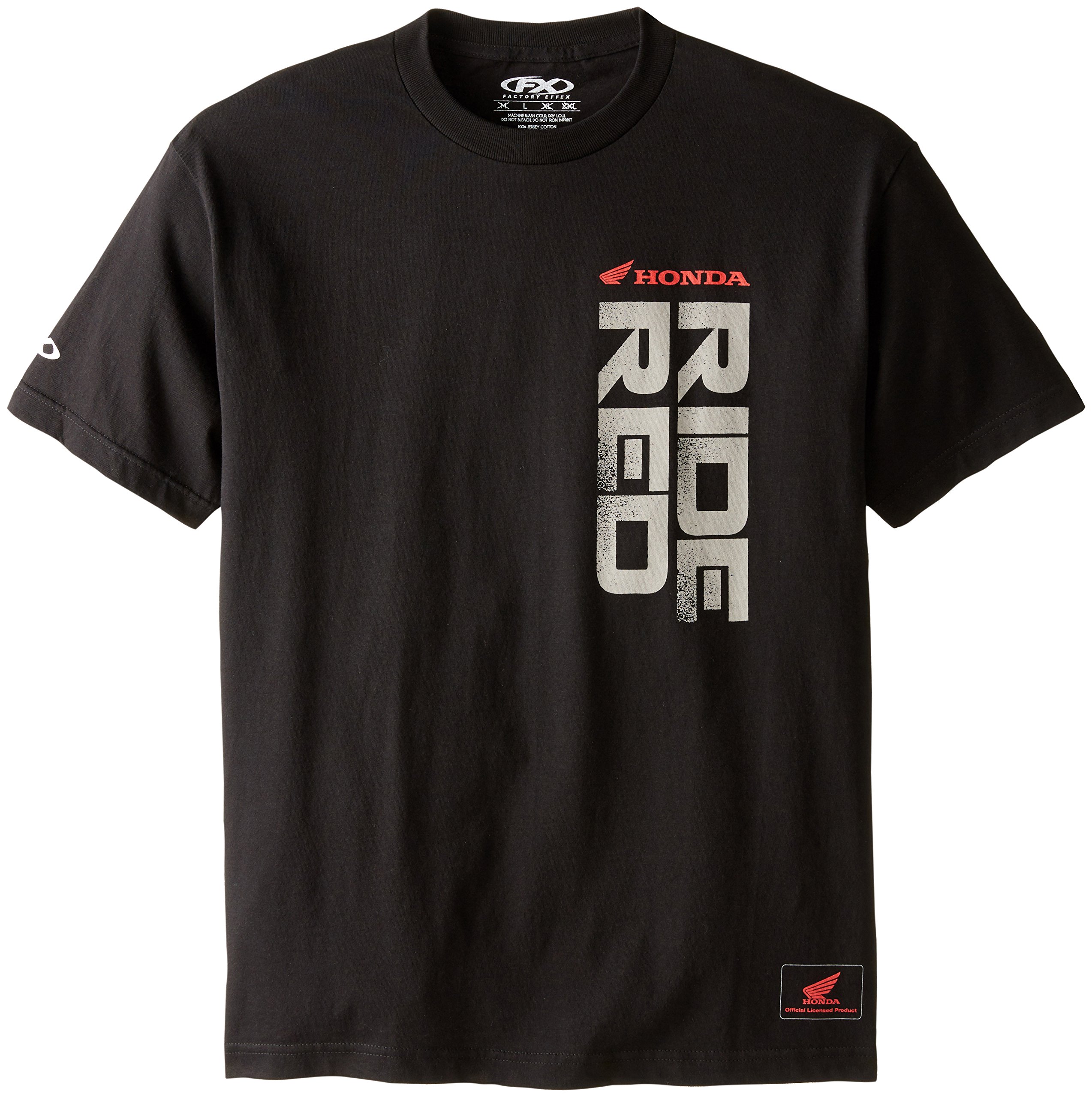 Factory Effex Honda 'Ride Red' Vert T-Shirt (Black, Large